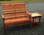 High Back Deck Bench